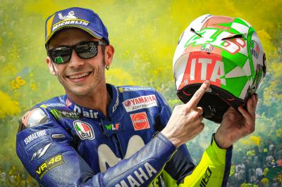 Che spettacolo! Poetry in motion as Rossi takes pole