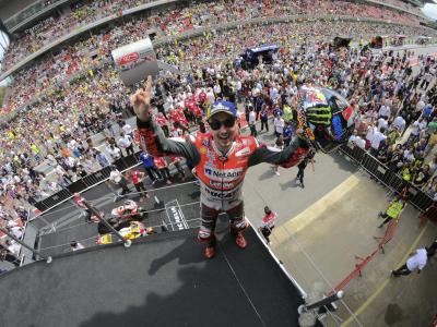 "Hace poco, ganar dos carreras con Ducati era impensable"