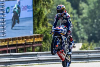 Di Giannantonio se estrena a lo grande en Brno