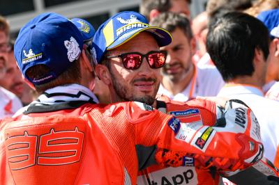 Dovizioso: "We took the wrong decision on the rear tyre"