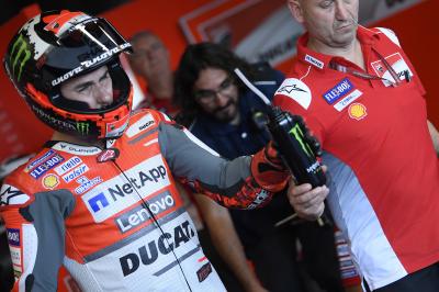 Lorenzo rentre en Europe