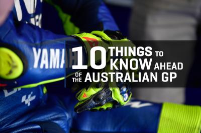 10 things to know: Michelin® Australian Motorcycle GP