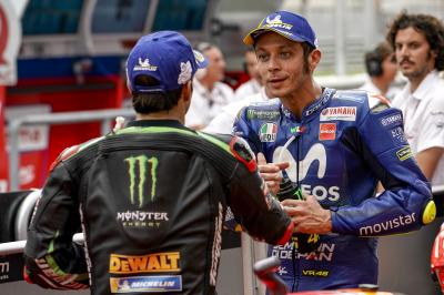 Zarco y Rossi flotan en Malasia