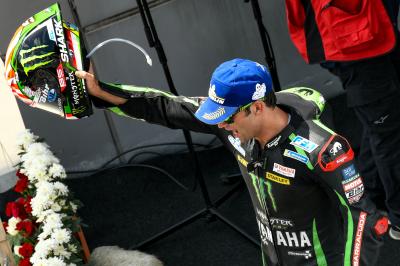Zarco se reencuentra con el podio en Sepang
