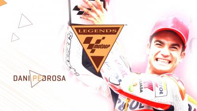 Dani Pedrosa wird zur offiziellen MotoGP™ Legende ernannt