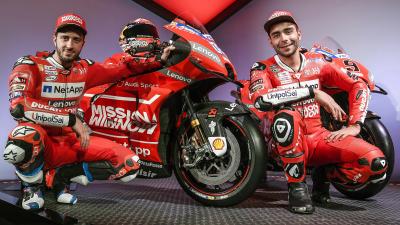 Ducati dévoile ses couleurs pour 2019 !