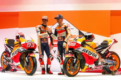 El equipo Repsol Honda viste de gala a su 