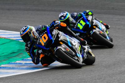 Marini y Rodrigo brillan en el test de Jerez