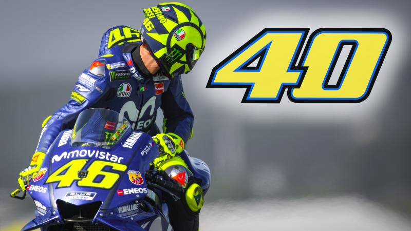 40 Years 23 Seasons A Celebration Of Rossi Motogp