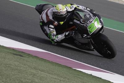 The Top 3 of Moto2™ from the first day of testing in Qatar
