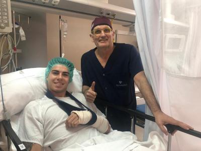 Augusto Fernández sueña con estar en Austin tras ser operado