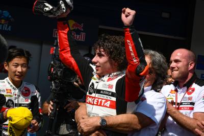 Antonelli reina en Jerez y Canet es nuevo líder de Moto3™