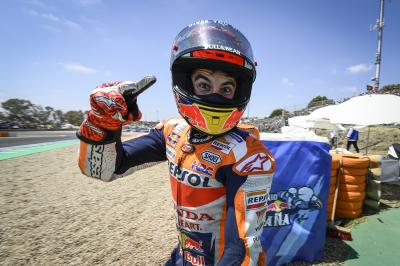 Márquez livre son récital à Jerez…