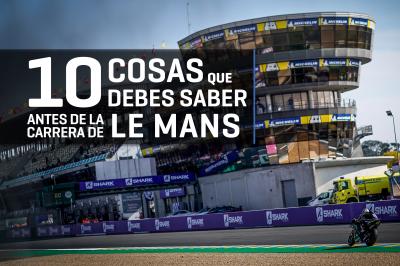Las estadísticas clave del GP SHARK Helmets de Francia
