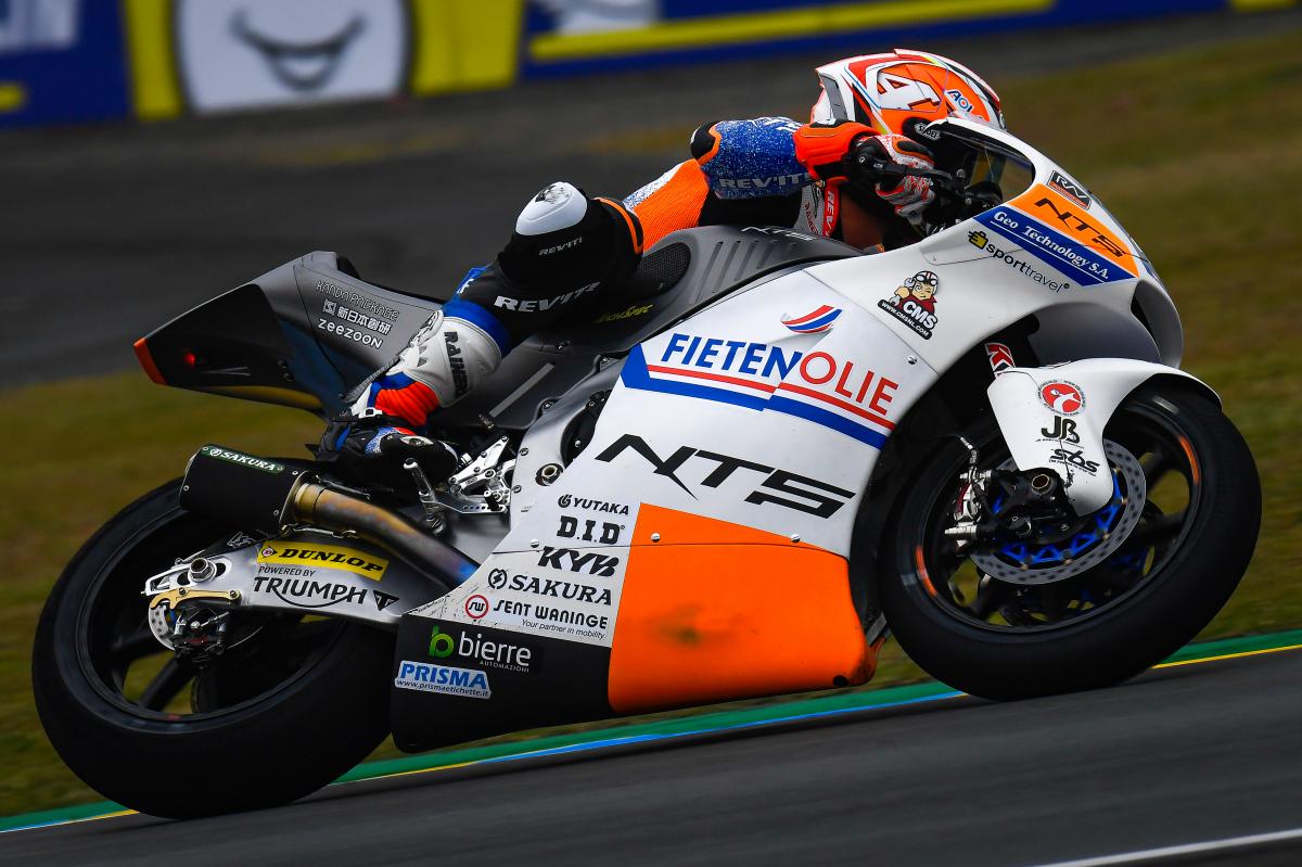 Odendaal Quickest On Drying Track In Moto2 Fp3 Motogp