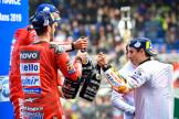 Andrea Dovizioso, Danilo Petrucci, Marc Marquez, SHARK Helmets Grand Prix de France