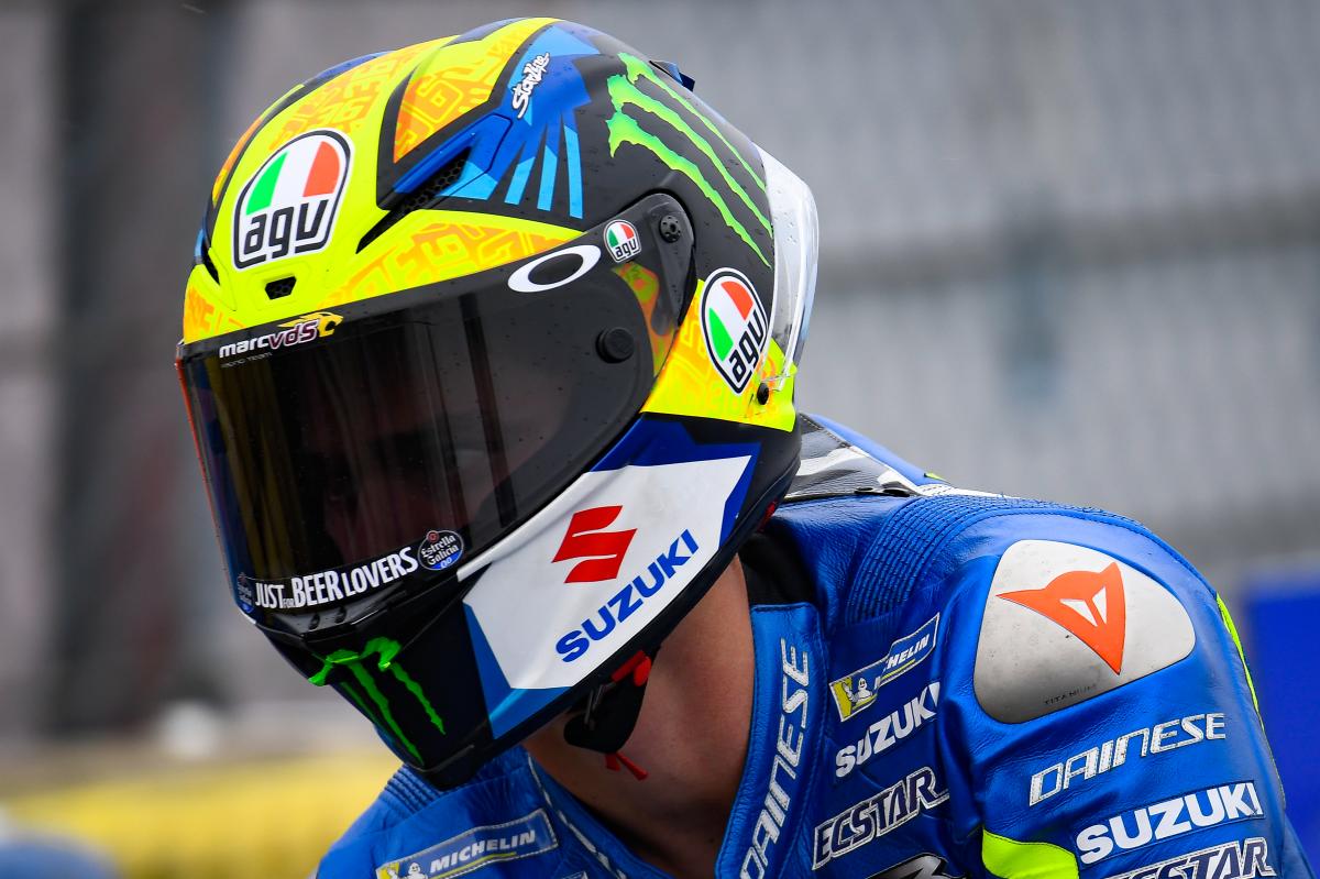 Visor Agv K6 Joan Mir K6 S Multi Joan Black Blue Yellow Kit