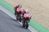 Andrea Dovizioso, Danilo Petrucci, Ducati Team, SHARK Helmets Grand Prix de France