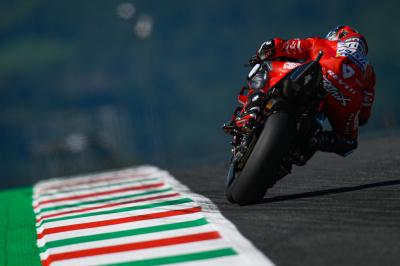 Sonrisas y lágrimas para Ducati en las colinas de la Toscana