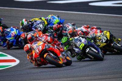 El Top 10 de MotoGP™ bate un récord de hace medio siglo 