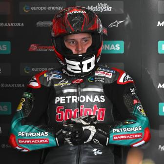 Quartararo explains timing of arm pump operation