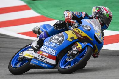 López lidera Moto3™ y Dalla Porta envía un aviso a Canet