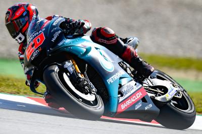 Quartararo y Rins exhiben un ritmo feroz en la FP4