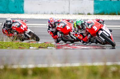 Nishimura conquista una carrera dramática en Sepang