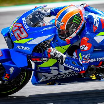 Rins confident for race day despite Q2 crash