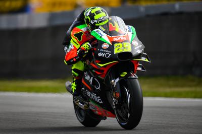 Iannone resurge para relanzar a Aprilia en Assen