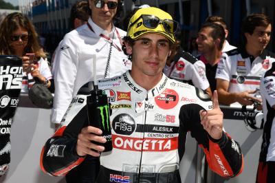 Antonelli snatches manic Moto3™ pole with fastest ever lap