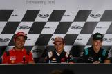 Danilo Petrucci, Marc Marquez, Fabio Quartararo, HJC Helmets Motorrad Grand Prix Deutschland