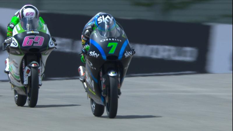 Sasaki r plique  Fern ndez en FP2 MotoGP  