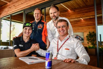 Lecuona firma por Red Bull KTM Ajo hasta 2021
