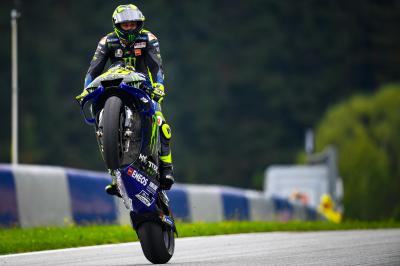 P10 to P4: Rossi "not so far" from unlikely Austrian podium 