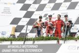 Andrea Dovizioso, Marc Marquez, Fabio Quartararo, myWorld Motorrad Grand Prix von Österreich