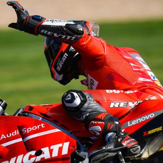 Difficult Sunday for Ducati despite promising weekend