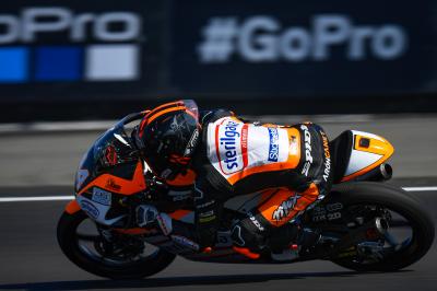 Title contender Canet tops Moto3™ Warm Up