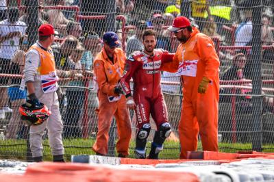La Diosa Fortuna se ceba con Ducati en Silverstone