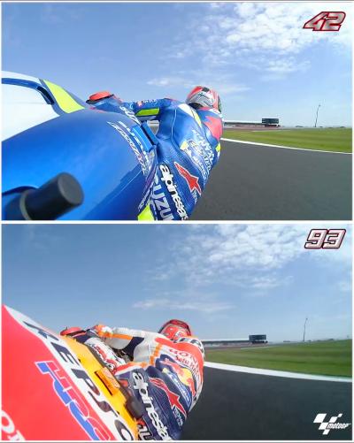 Jump onboard with @Rins42 and @marcmarquez93 for the last turns