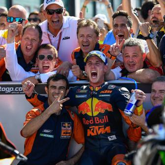 Pol inches from pole in a sensational Saturday for KTM