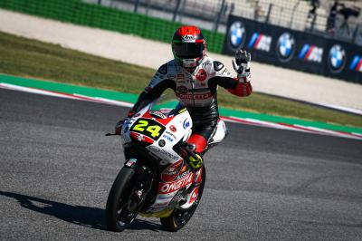 Suzuki homenajea a Simoncelli y Canet vuelve a primera línea