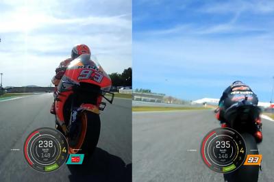 Quartararo vs Marquez: l’OnBoard dell’ultimo giro