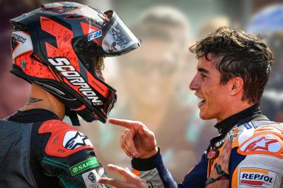 Márquez y Quartararo se citan en el segundo asalto