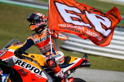 Márquez se prepara para su Gran Premio número 200