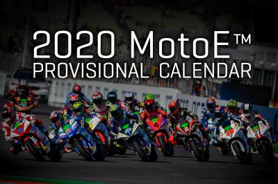 MotoE™, il calendario provvisorio per il 2020