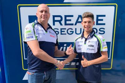 Tatay aterrizará en Moto3™ con Reale Avintia Arizona 77