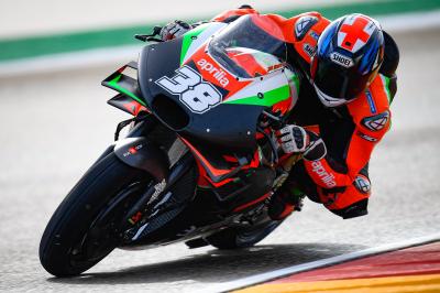 Ducati, KTM y Aprilia se exprimen en Valencia y Aragón