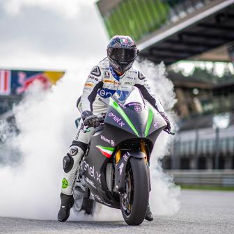 MotoE™ machine attends Krone E-Mobility Play Days