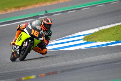Moto3™ : Migno conserve la main avec l’arrivée de la pluie !